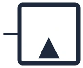 Symbole Chaudière de chauffage central dans un schéma unifilaire